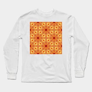 Celestial Sunset Kaleidoscope 5 Long Sleeve T-Shirt